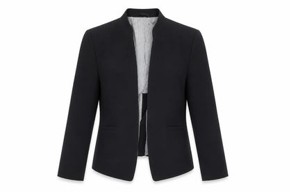 Next Women Black Tailored Blazer Jacket Size 8 Slim Fit Workwear