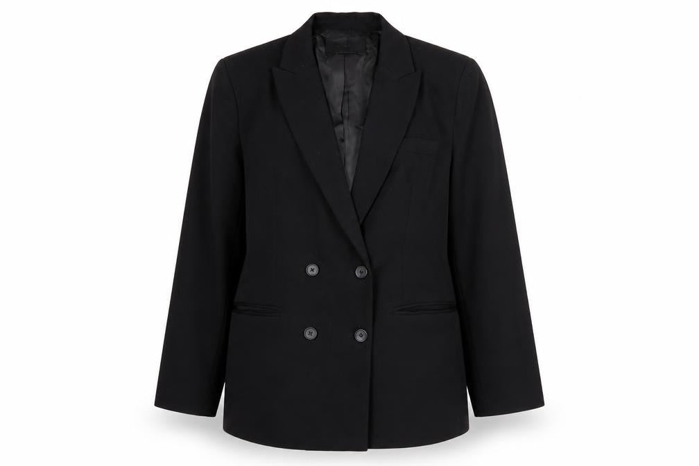 Womens UK Size 12 Stradivarius Regular Black Blazer