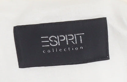 Esprit Women Ivory Slim Fit Suit Jacket UK 6 Notch Lapel