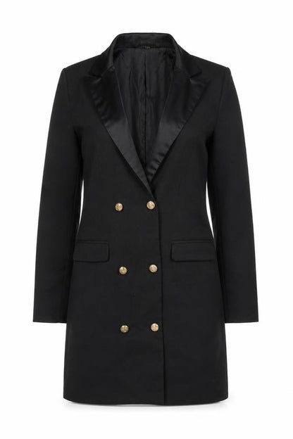 Womens UK Size 8 Missguided Regular Black Blazer