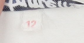 Womens UK Size 12 Hamells Ivory Basic Button-Up
