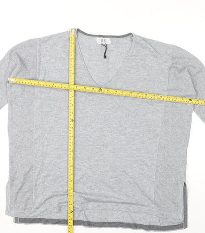Womens UK Size 14 Nine by Savannah Miller Grey Pullover Jumper