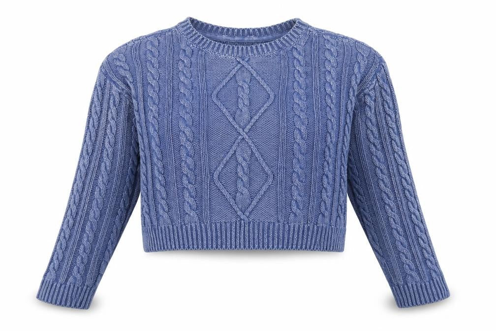 Womens UK Size L FOREVER 21 Blue Pullover Jumper