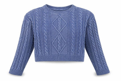Womens UK Size L FOREVER 21 Blue Pullover Jumper