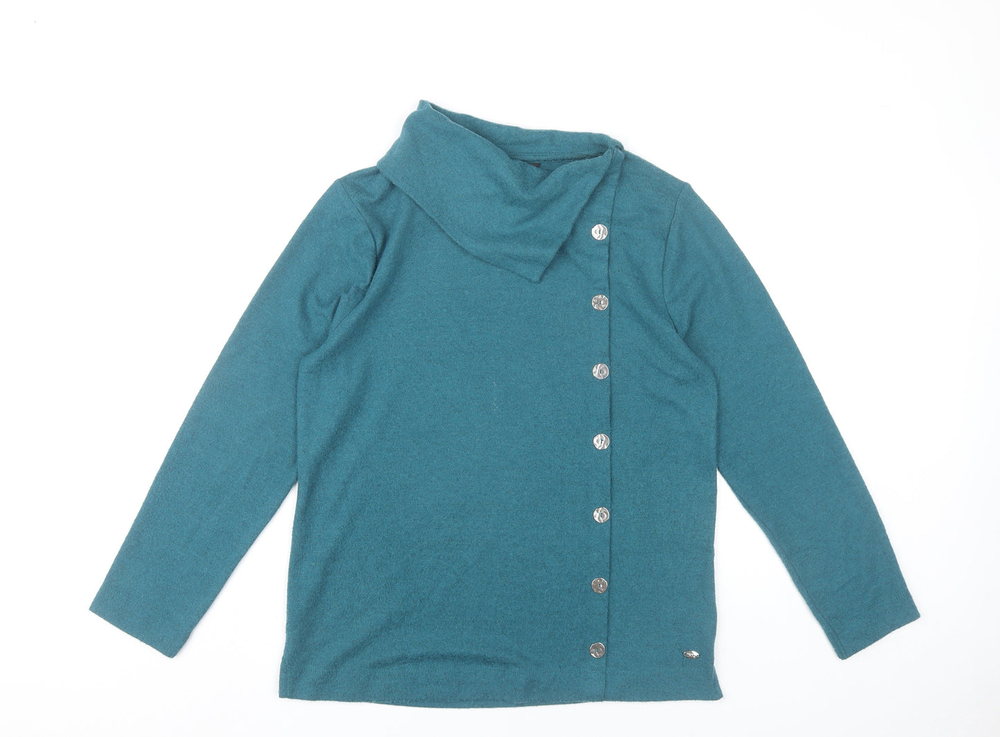 Womens UK Size 10 TIGI Green Cardigan Jumper