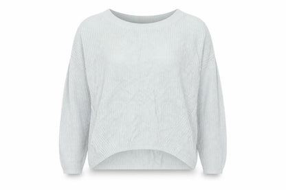 Express Women’s Grey Knit Pullover Jumper Size S Long Sleeve
