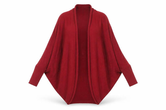 Womens UK Size 12 Zara Red Cardigan Jumper