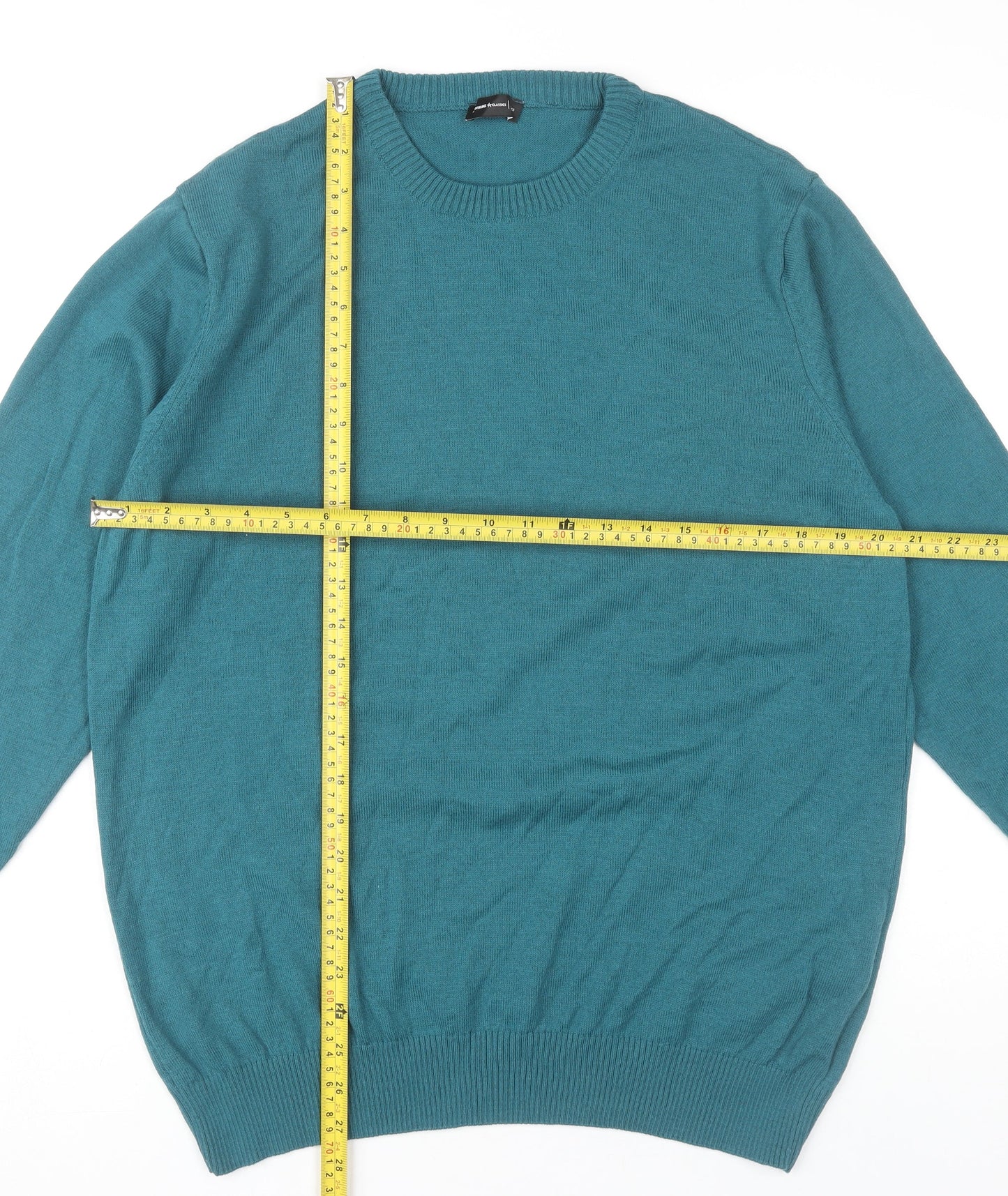 Altinyildiz Classics Women Green L Pullover Crew Neck Acrylic Jumper