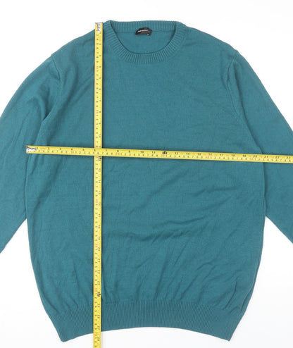 Altinyildiz Classics Women Green L Pullover Crew Neck Acrylic Jumper