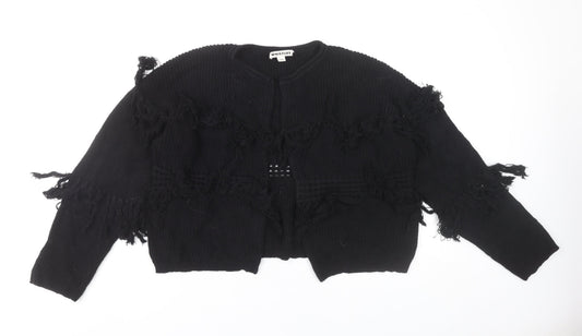 Womens UK Size M Whistles Black Cardigan Jumper