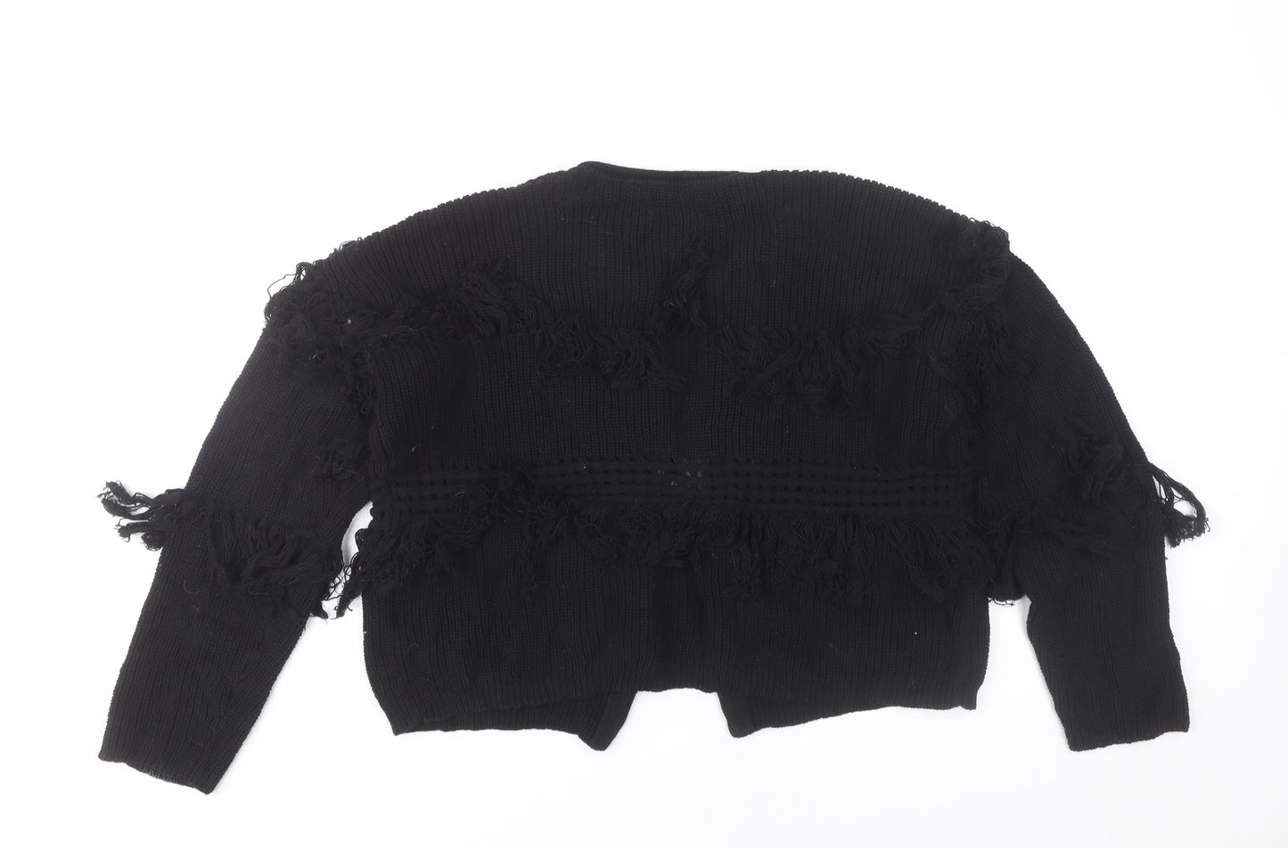 Womens UK Size M Whistles Black Cardigan Jumper