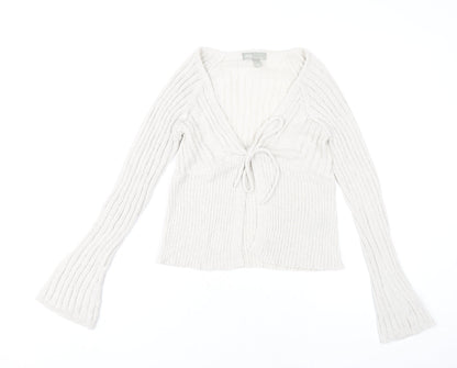 Womens UK Size 14 ASOS Ivory Cardigan Jumper