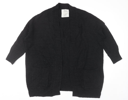 Havana Knitwear Collection Womens Black Size S Cardigan Jumper