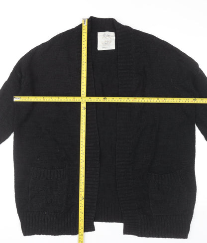 Havana Knitwear Collection Womens Black Size S Cardigan Jumper