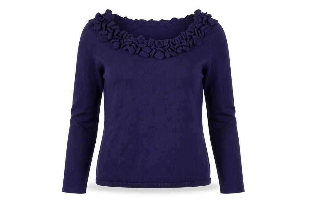 Womens UK Size M L.K. Bennett Purple Tunic Blouse