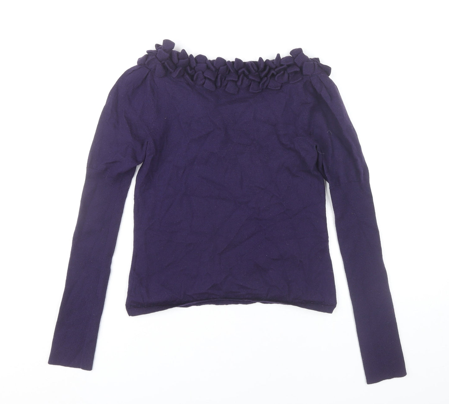 Womens UK Size M L.K. Bennett Purple Tunic Blouse