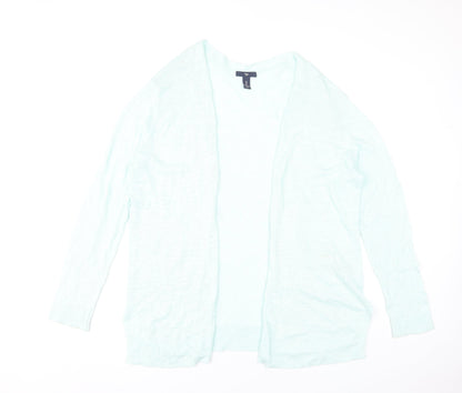 Gap Women’s Blue Cardigan L Long Sleeve Knit Cotton Blend