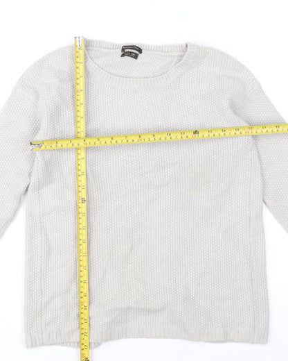 Womens UK Size 12 Massimo Dutti Grey Cardigan Jumper