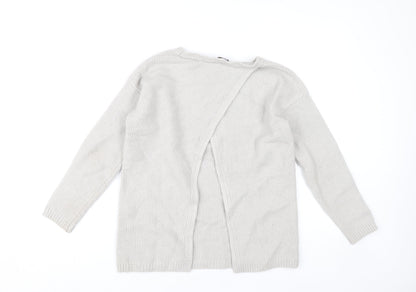 Womens UK Size 12 Massimo Dutti Grey Cardigan Jumper