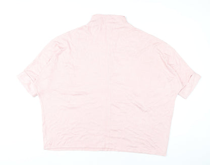 Womens UK Size 16 Apricot Pink Pullover Jumper