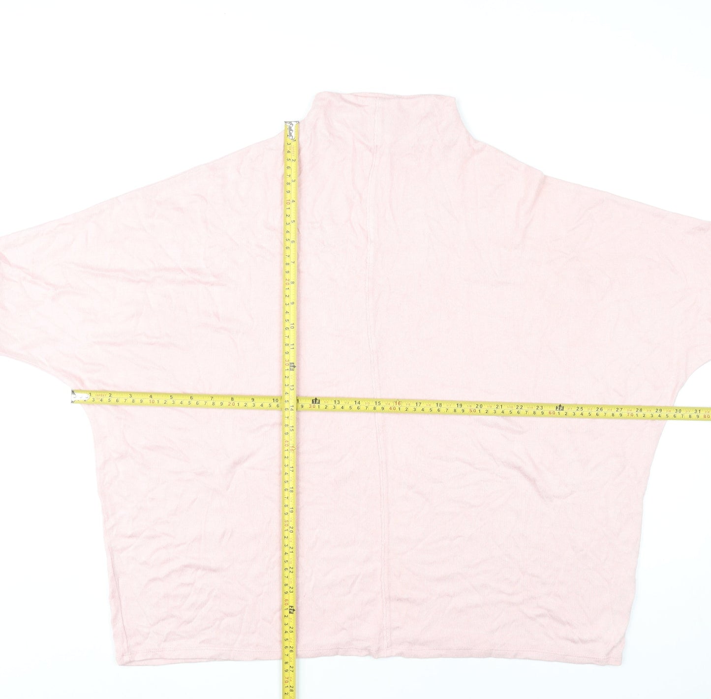 Womens UK Size 16 Apricot Pink Pullover Jumper
