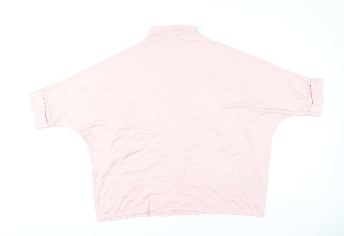 Womens UK Size 16 Apricot Pink Pullover Jumper