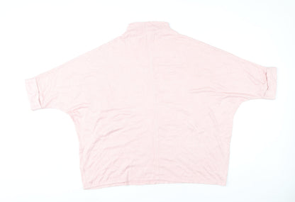 Womens UK Size 16 Apricot Pink Pullover Jumper