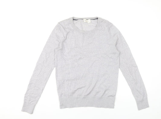 GAP Men’s Grey Merino Wool Jumper Small Crew Neck Pullover