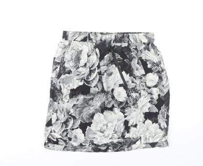Womens UK Size M Zara Straight & Pencil Chiffon Skirt