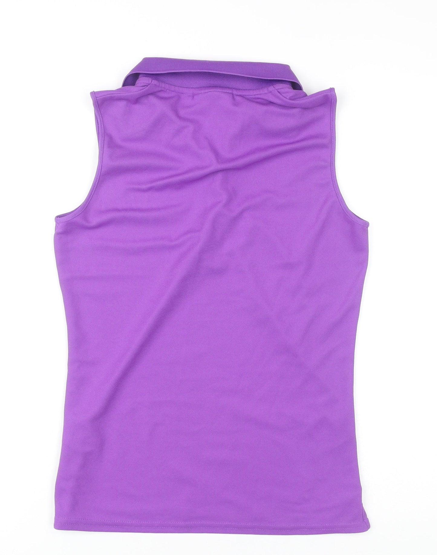 Womens UK Size S Glenmuir Purple Basic Polo