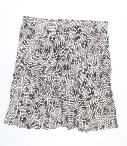 Marks and Spencer Women’s Plus Size 24 Animal Print A-Line Skirt