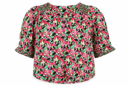 Womens UK Size 16 NEXT Multicoloured Tunic Blouse