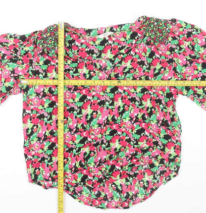 Womens UK Size 16 NEXT Multicoloured Tunic Blouse