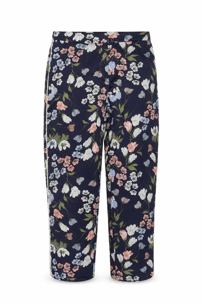 Womens UK Size M Brave Soul Regular Fit Cropped Blue Trousers