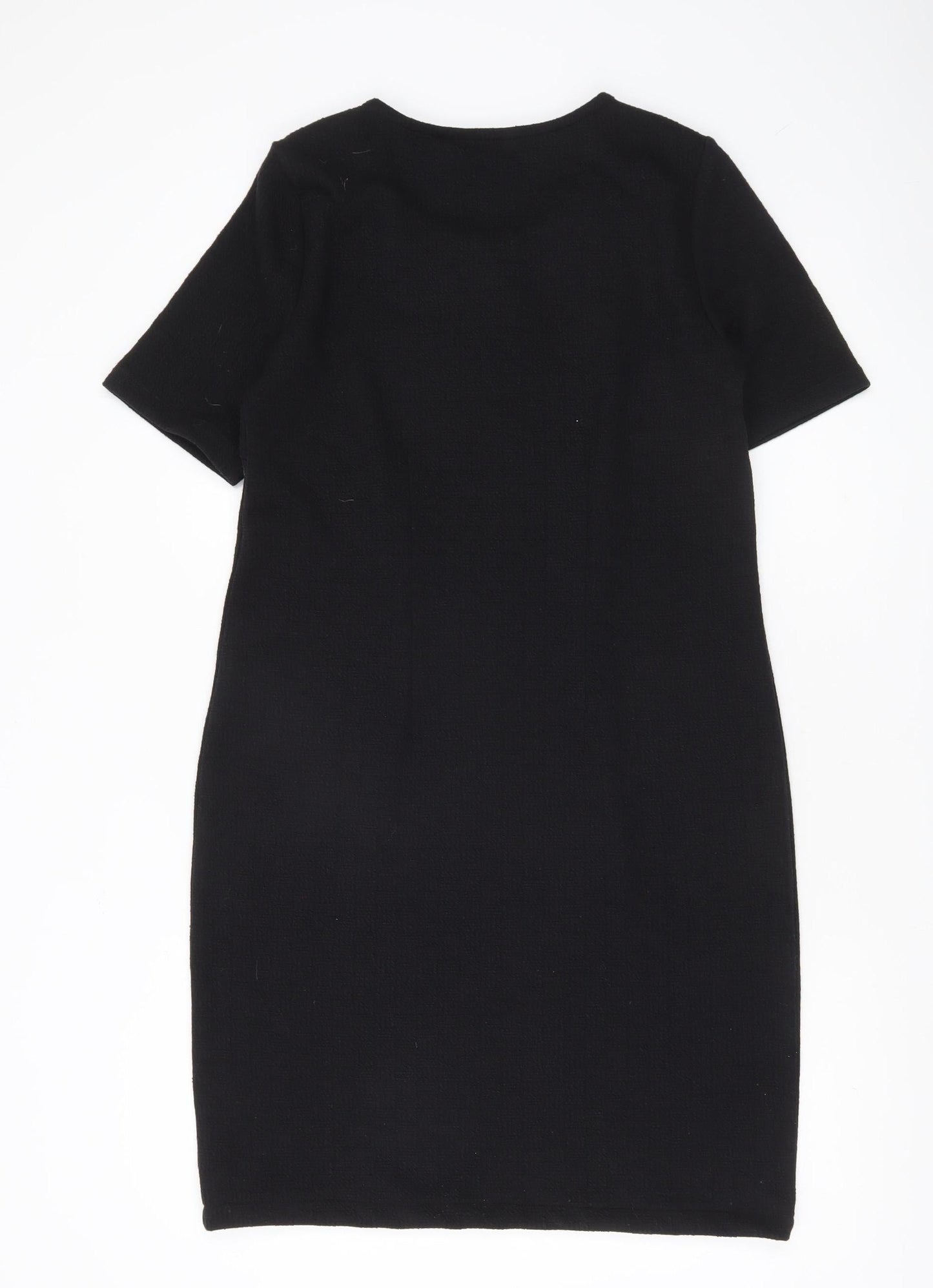 Marks and Spencer Women’s Black Beaded Sheath Dress Size 12