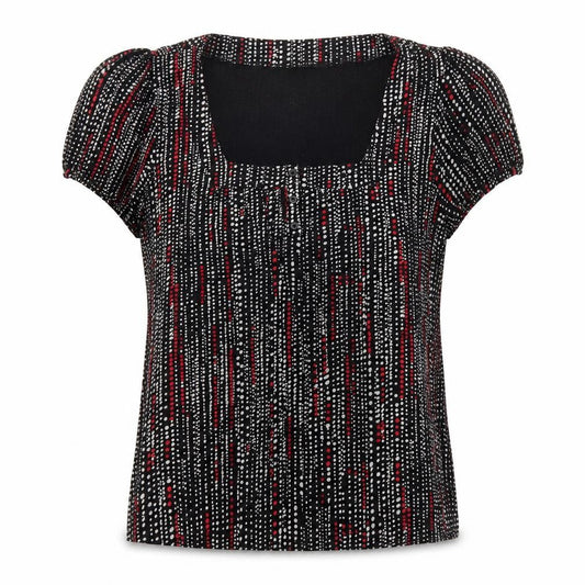 Womens UK Size 16 Debenhams Black Basic Blouse