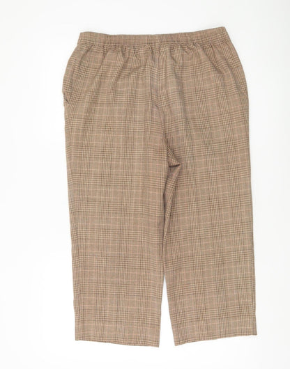 Womens UK Size 14 Marks and Spencer Regular Fit Business Casual Workwear Brown T
