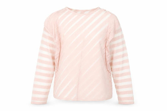 Womens UK Size L Zara Pink Basic Blouse