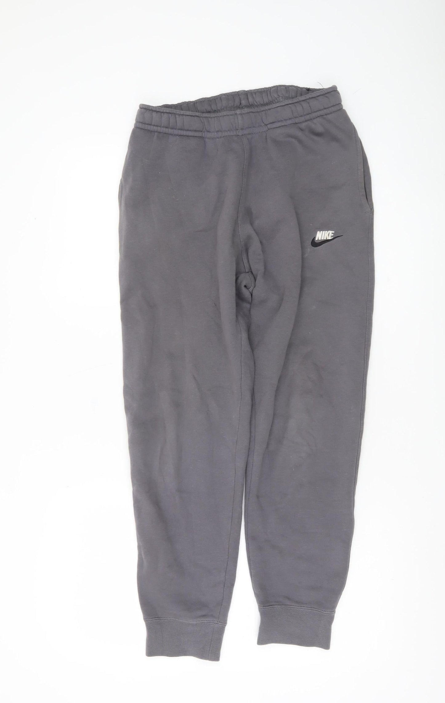Nike Men’s Grey Jogger Sweatpants Small Elastic Waist Casual