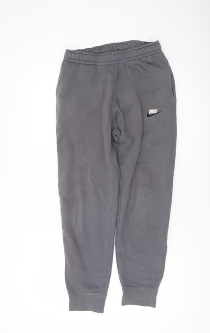 Nike Men’s Grey Jogger Sweatpants Small Elastic Waist Casual