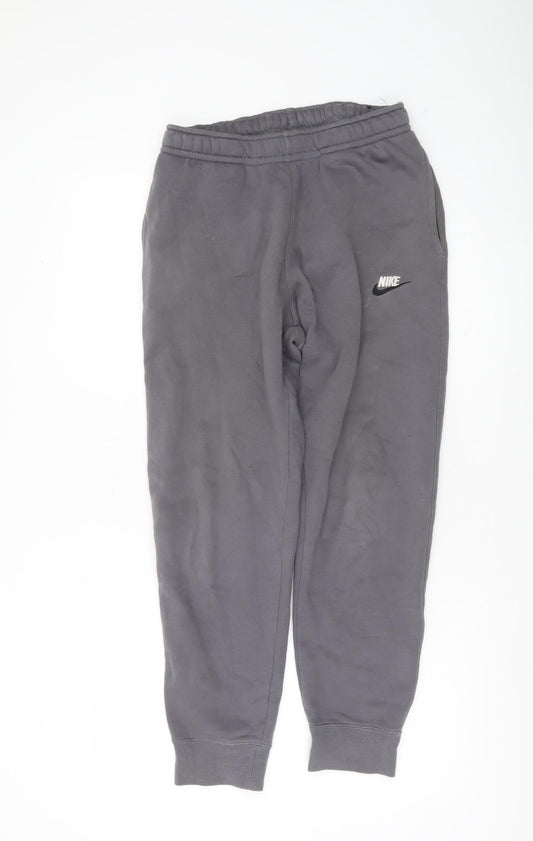 Nike Men’s Grey Jogger Sweatpants Small Elastic Waist Casual