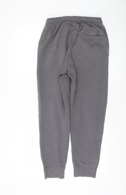 Nike Men’s Grey Jogger Sweatpants Small Elastic Waist Casual
