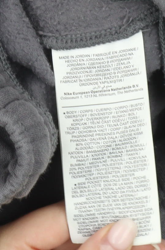 Nike Men’s Grey Jogger Sweatpants Small Elastic Waist Casual