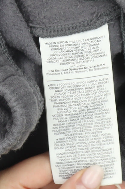 Nike Men’s Grey Jogger Sweatpants Small Elastic Waist Casual