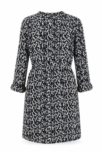 H&M Women’s Black Shirt Dress Size 8 Long Sleeve Knee Length