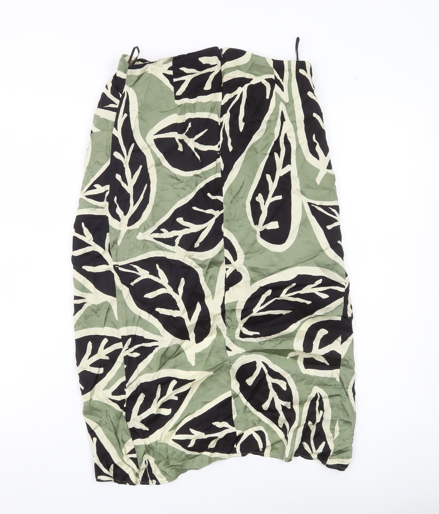 Womens UK Size 8 Zara Straight & Pencil Chiffon Skirt