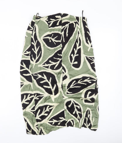 Womens UK Size 8 Zara Straight & Pencil Chiffon Skirt