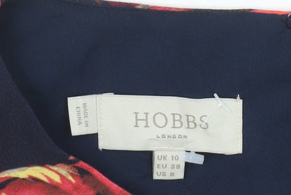 Hobbs Women’s Multicoloured Floral Sheath Dress Size 10
