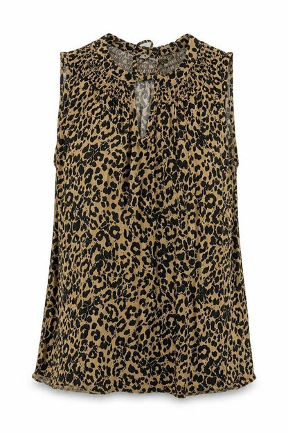 Womens UK Size 12 TU Brown Tunic Blouse