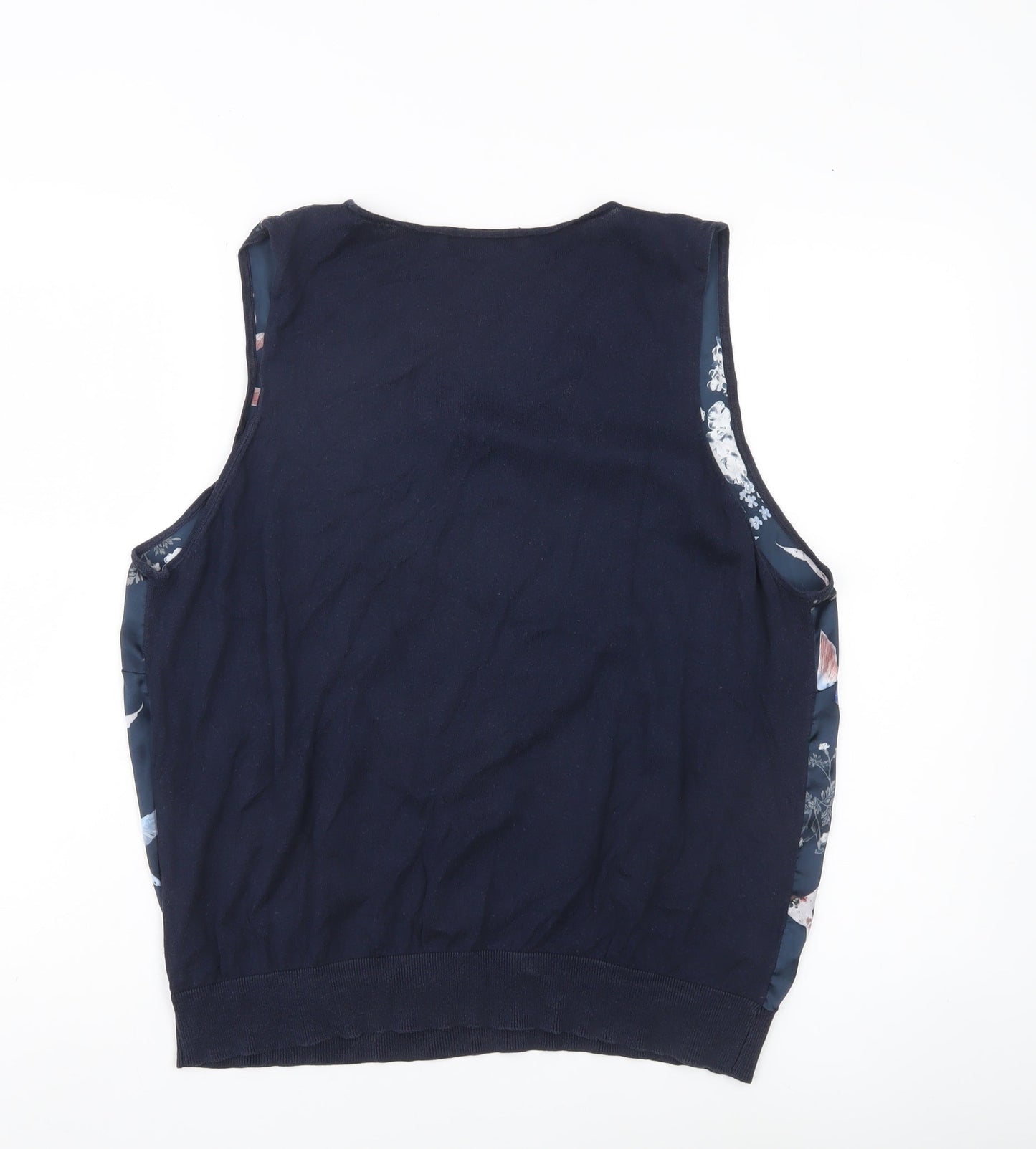 Womens UK Size 22 NEXT Blue Basic Tank